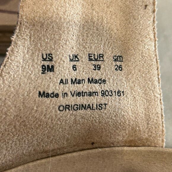 Dr Scholl’s Slide Sandals Women's Size 9 Originalist Black Snake Sunset Design - Picture 8 of 12